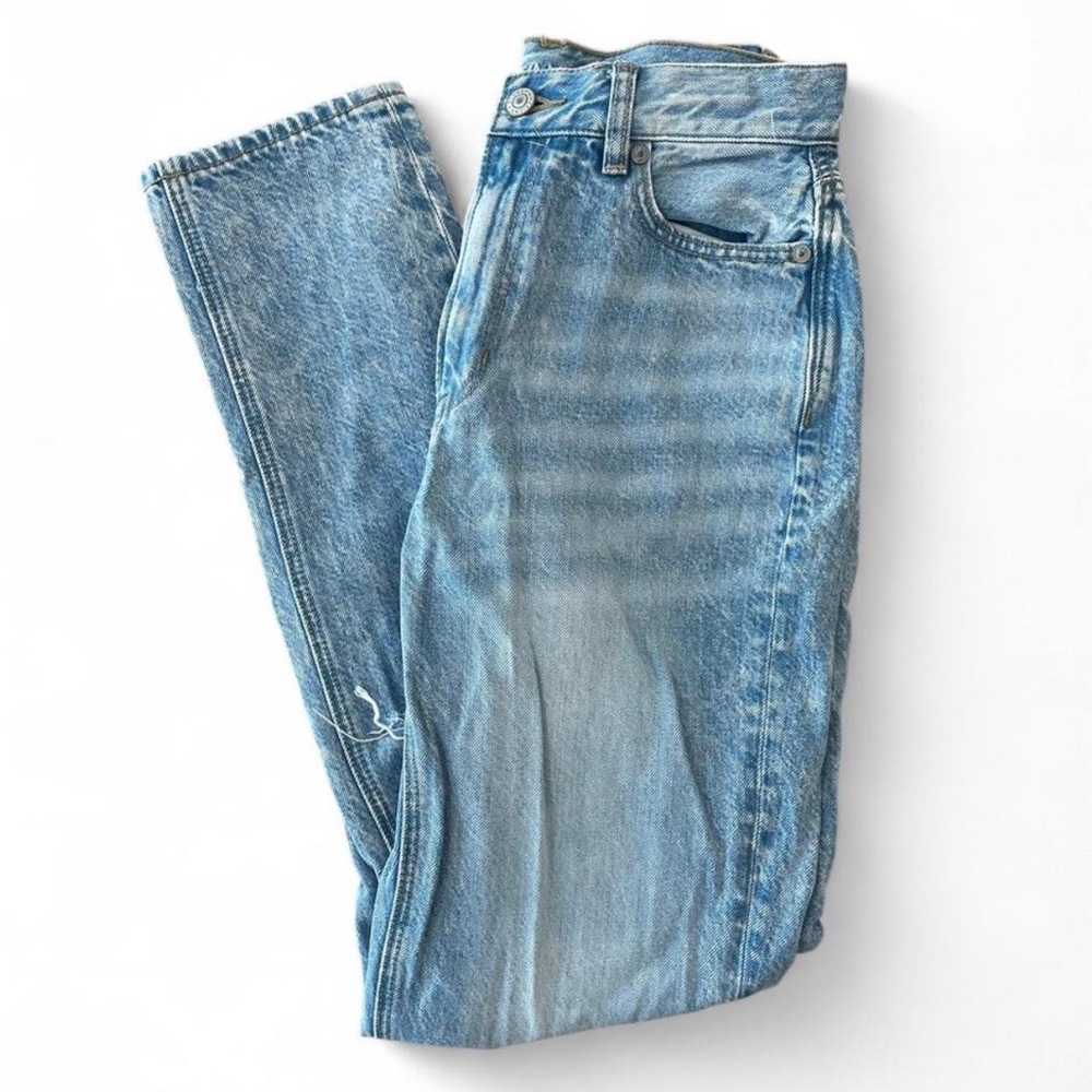 American Eagle Outfitters Blue Mom Jeans